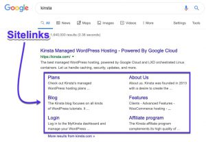 sitelinks